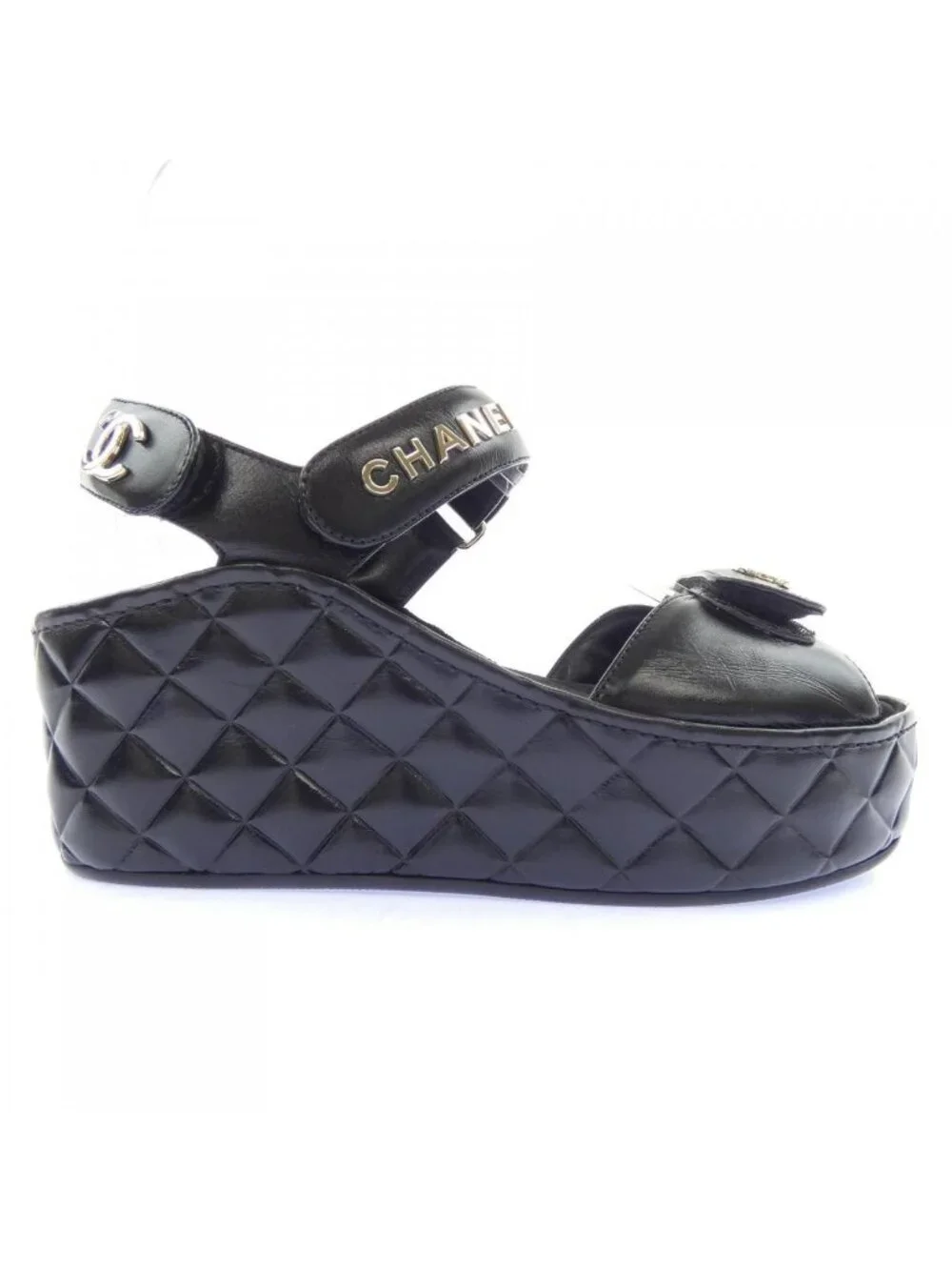 Chanel Sandals Black